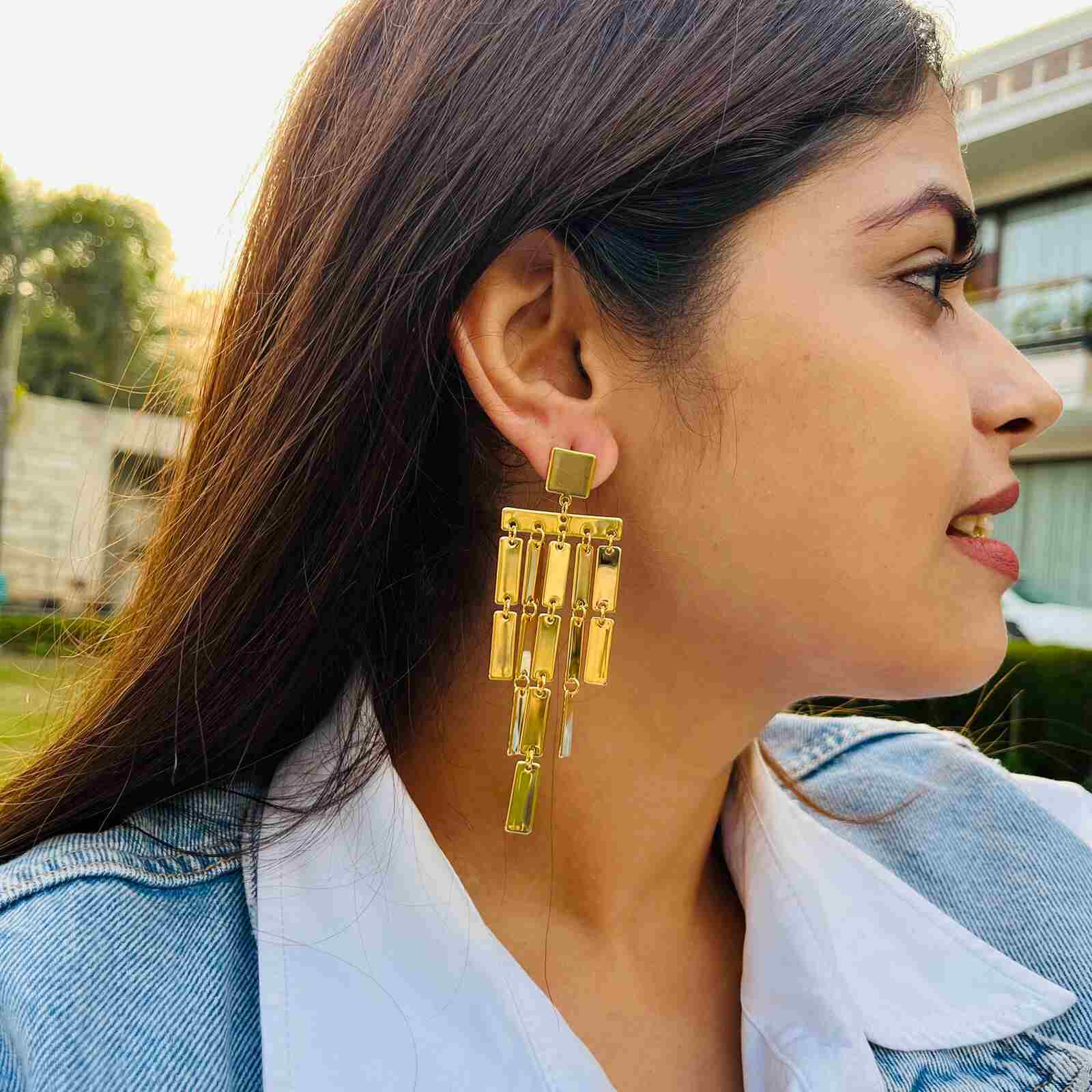 Imitation Gold Earrings