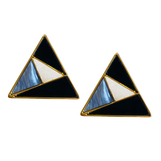 Modern Earrings | Triangular Shape | Stud Type Earrings | Excellent Quality Jewellery