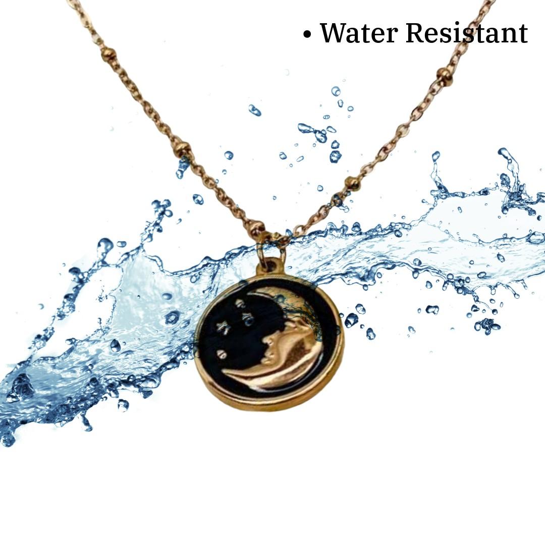 Moon Locket | Rose Gold Plated Moon Locket for Women | Artificial Jewellery