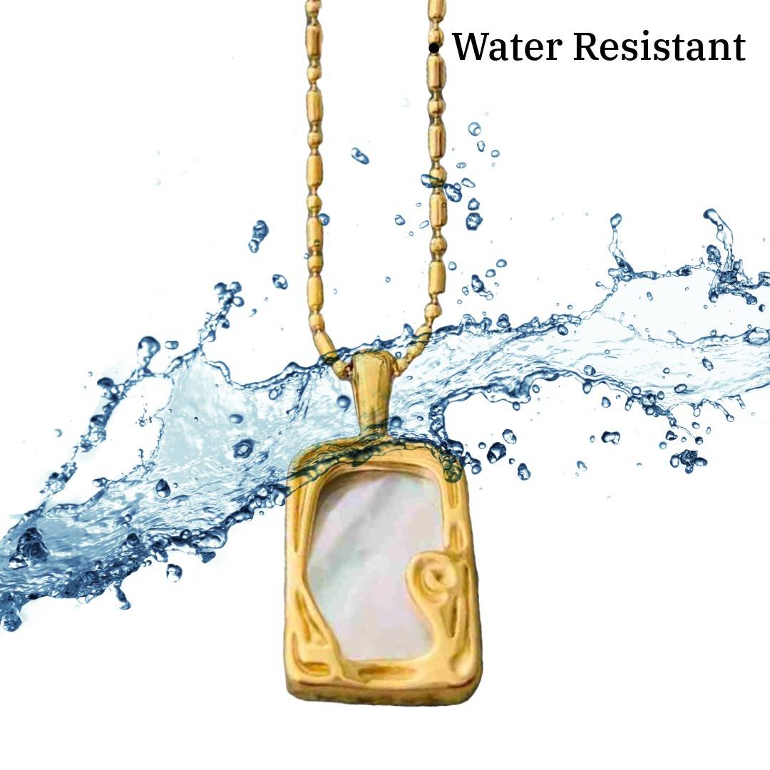 Mother of Pearl Jewelry | Gold Plated Pearl Necklace for Women | Artificial Jewellery