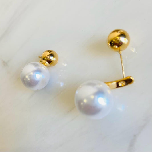 Moti Earrings Design In Gold | Imitation Jewellery | April 2023