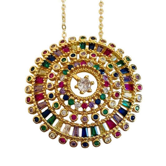 Necklace Rainbow Delight - Premium Collection Fashion Jewellery November 2022 Western Jewellery For Girls