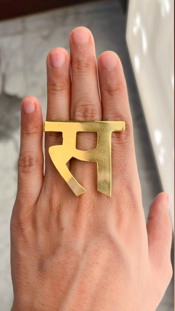 Name Ring | Adjustable Name Ring | Customised Jewelry