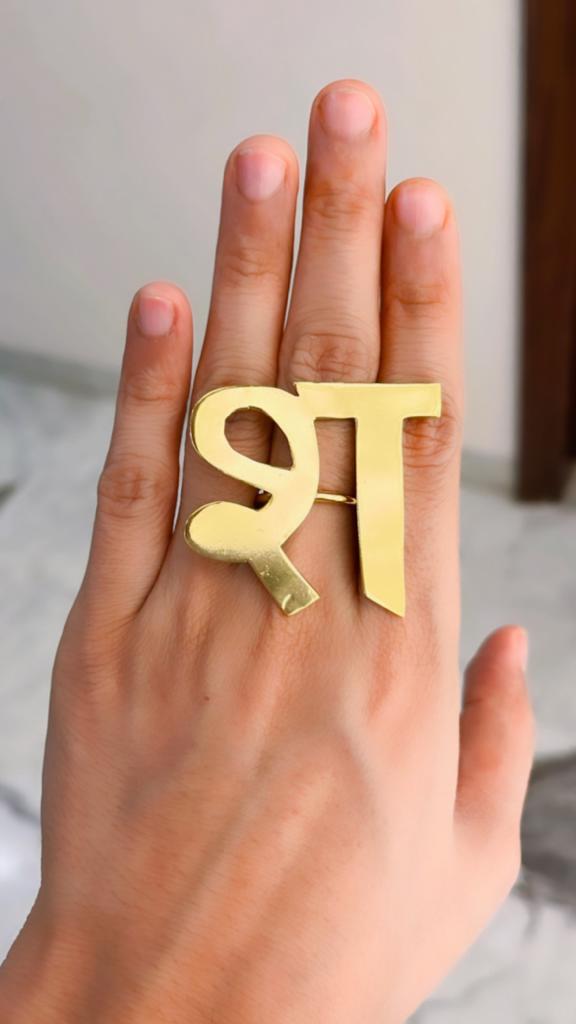 Name Rings | Adjustable Name Ring | customised jewelry