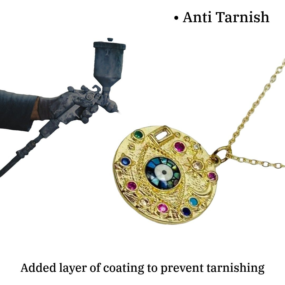 Nazar Necklace | Gold Plated Nazar Necklace for Women | Artificial Jewellery