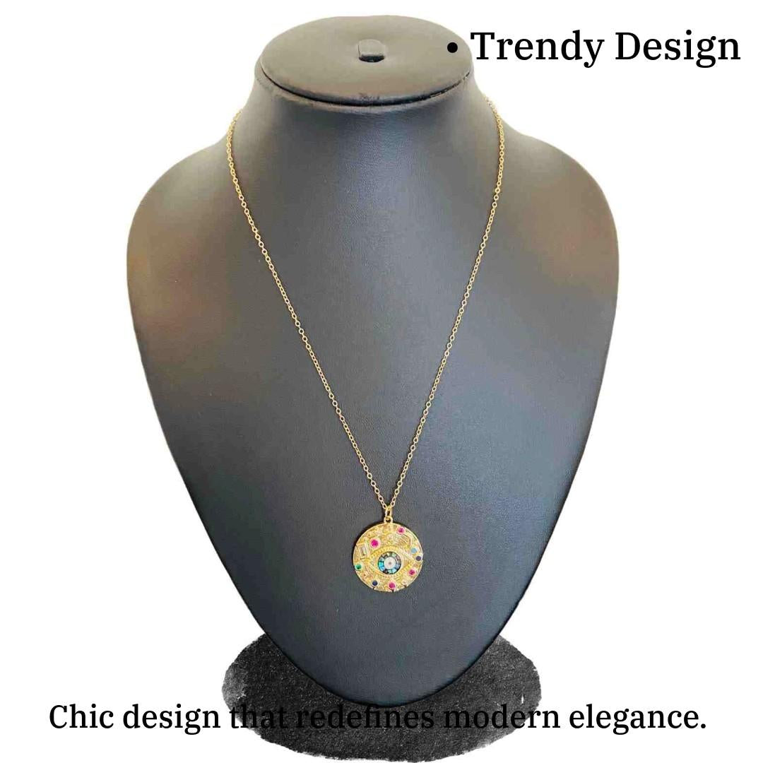 Nazar Necklace | Gold Plated Nazar Necklace for Women | Artificial Jewellery