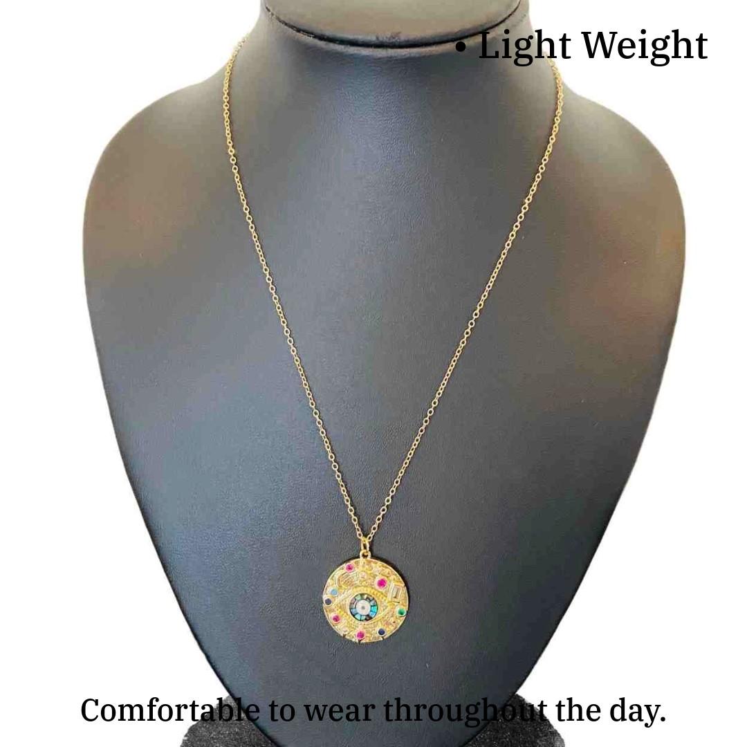 Nazar Necklace | Gold Plated Nazar Necklace for Women | Artificial Jewellery