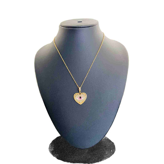 Nazar Pendant | 18k Gold Plated Pendant | Fashion Jewellery for Women