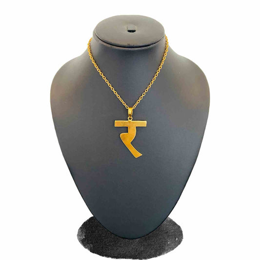 Necklace Hindi | Gold Plated Hindi Necklace for Women | Initial Jewellery
