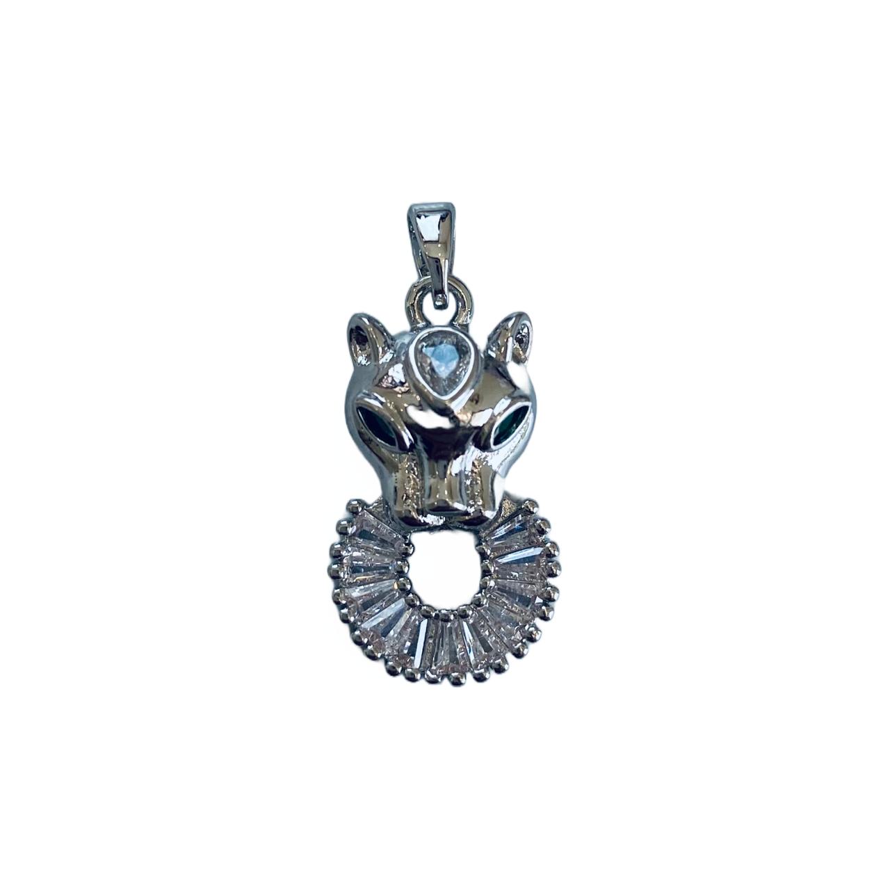 Necklace Silver Colour | Panther Necklace In Silver | Silver Plated Jewellery