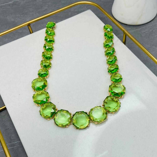 Necklace With Green