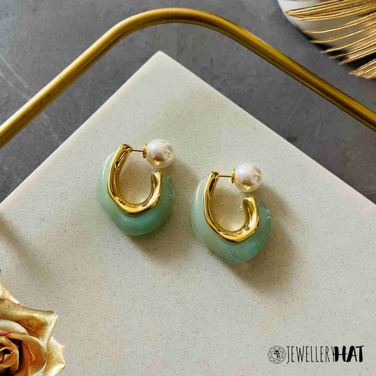 Pearl Design Earrings