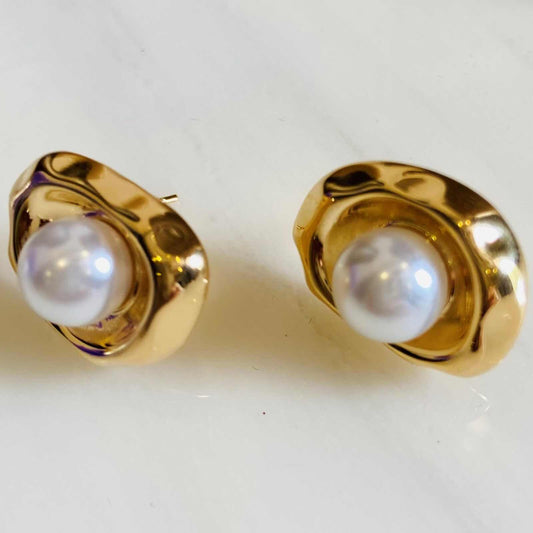 Pearl Earrings Gold | Fashion Jewellery | February 2023