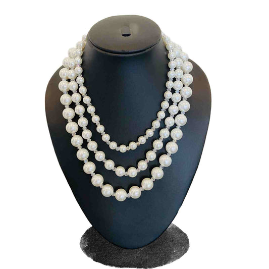 Pearl Necklace | Multilayer Pearl Necklace for Women | Artificial jewellery