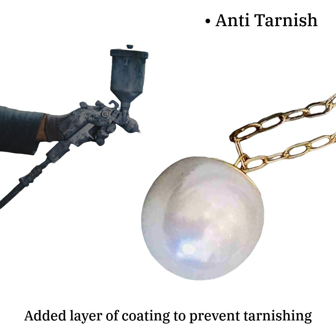 Necklace With Pearl and Gold | 18 Karat Gold | Costume Jewellery for Ladies