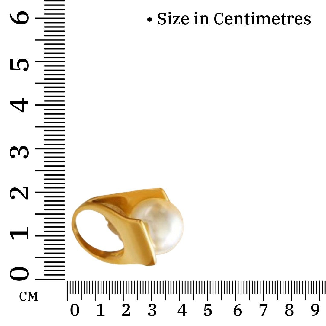 Pearl Gold Ring