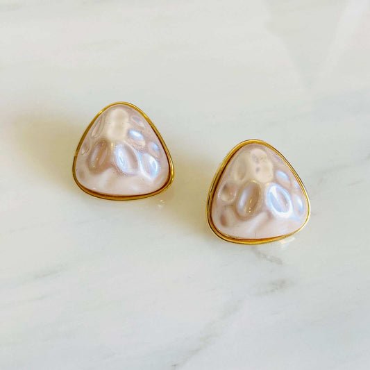 Pearl Studs Gold | Artificial Jewellery | April 2023