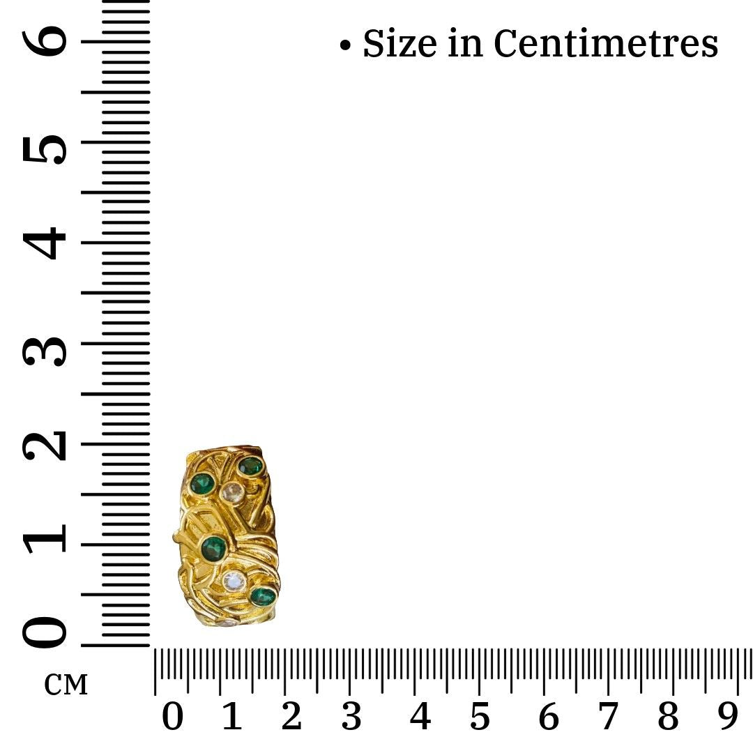 Round Ring | Gold Plated Rings for Women | Artificial Jewelry