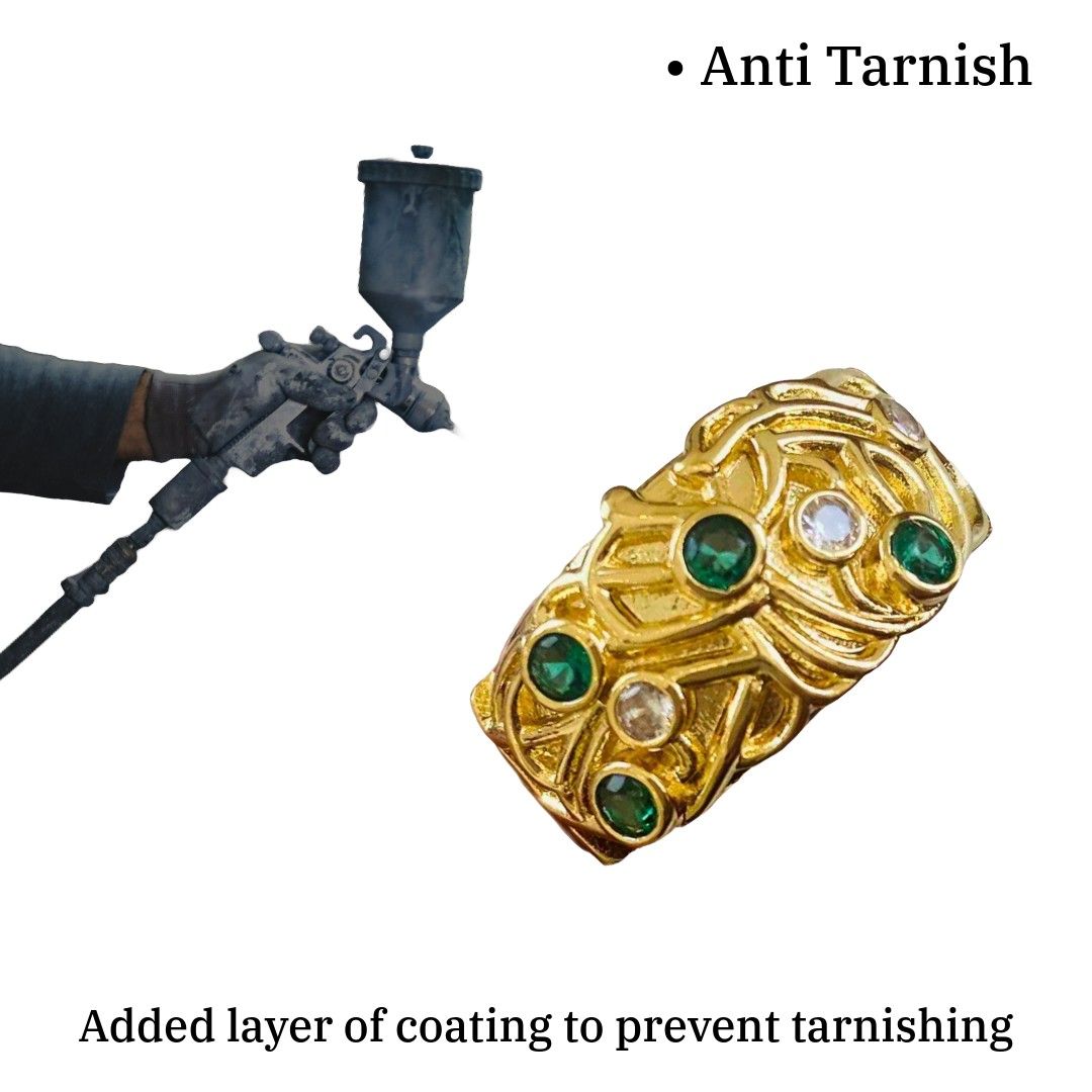 Round Ring | Gold Plated Rings for Women | Artificial Jewelry