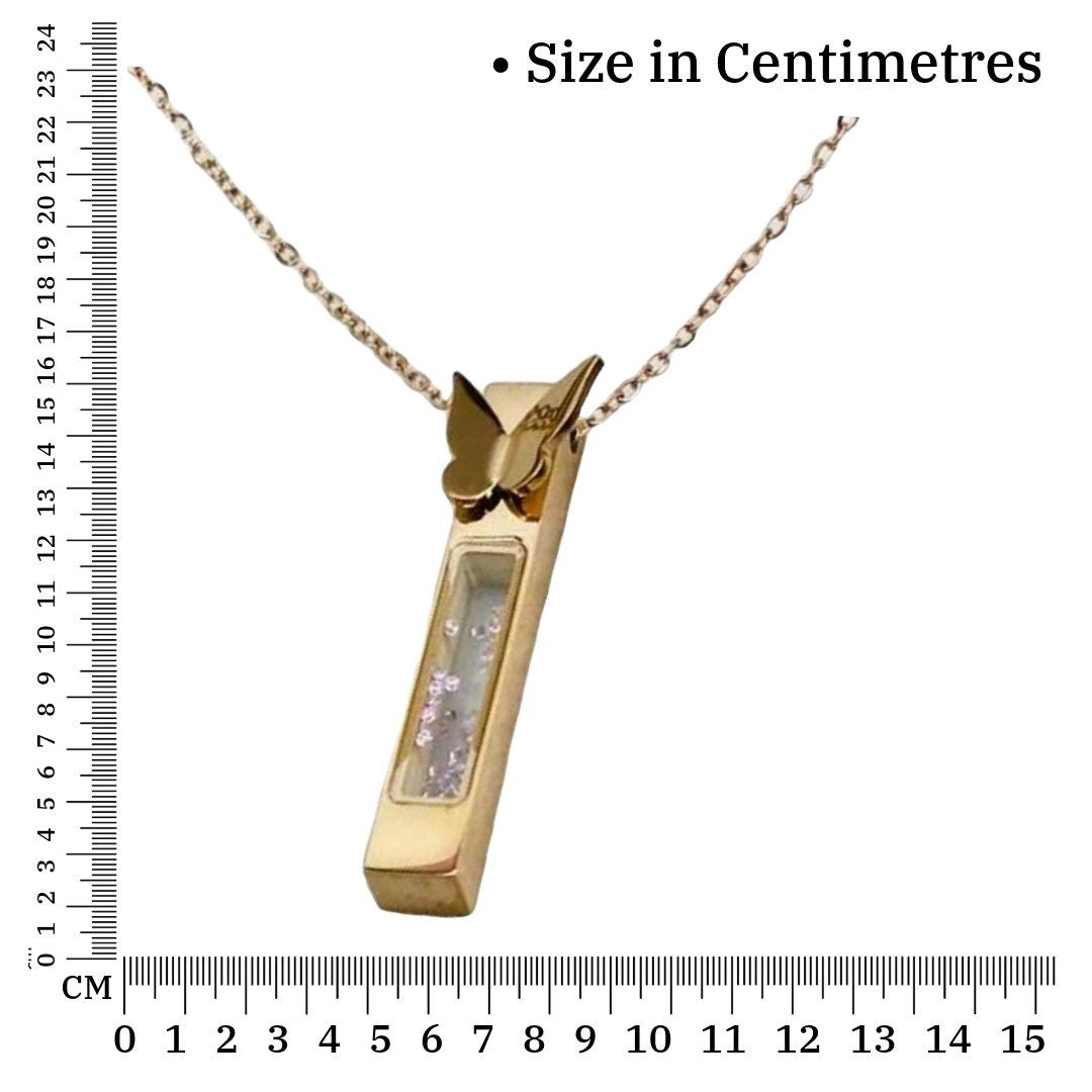 Rose Chain Gold | Rose Gold Plated Necklace for Women | Artificial Jewellery