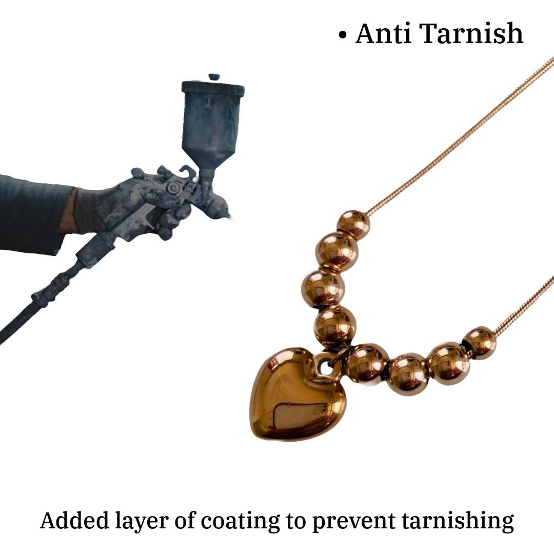 Love Locket | Rose Gold Plated Chain for Women | Rose Gold Plated Jewellery