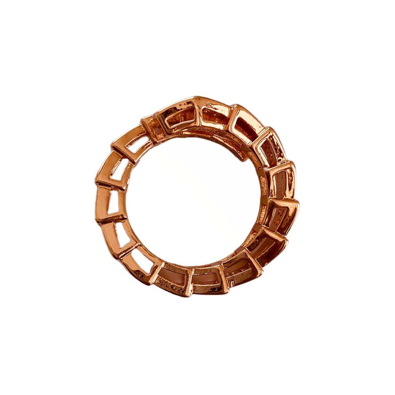 Rose Gold Serpent Ring | Rose Gold Adjustable Rings | Snake jewellery
