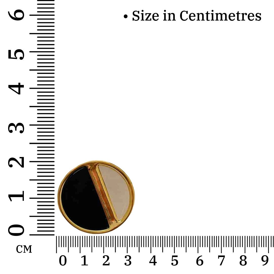 Golden Colour Earrings Western