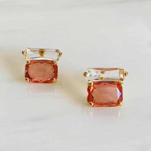 Ruby Stud Earrings | Imitation Jewellery | April 2023