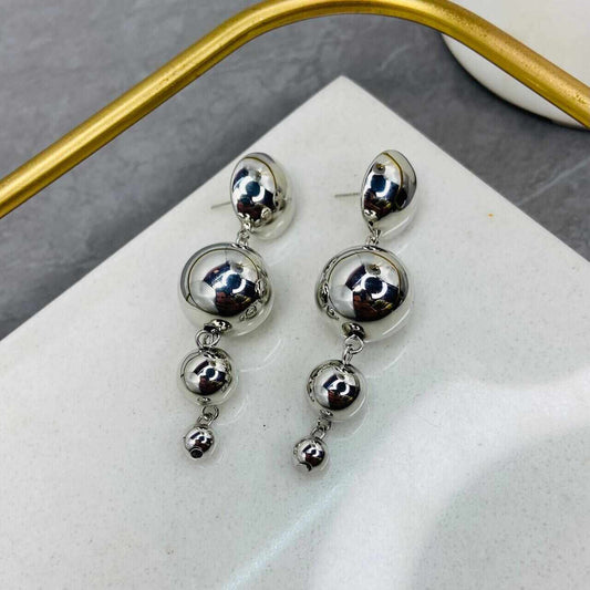 Silver Earrings Design