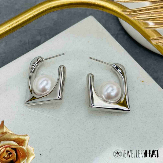 Silver Earrings For Women Studs