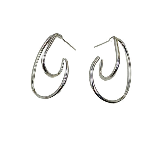 Womens Silver Earrings Studs