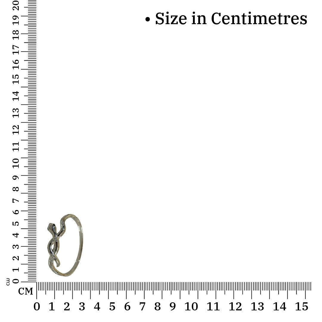 Silver Snake Bangle Bracelet For Women, Twisted Wave Design, 6 cm, Hinged Cuff, Anti Tarnish, Water Resistant, Lightweight, Gift Packaged