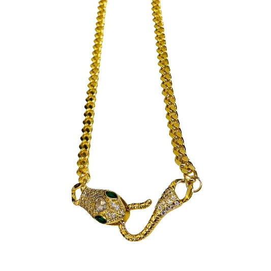 Snake Necklace Anti Tarnished Necklace Waterproof - Snake Jewellery Fashion Jewellery By Jewellery Hat September 2022