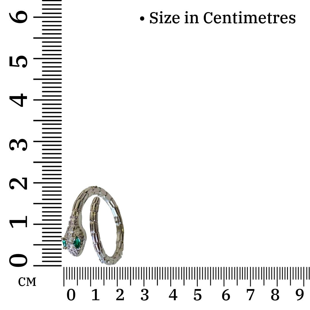 Snake Ring Silver | Premium Jewellery | Modern Design | Anti Tarnished