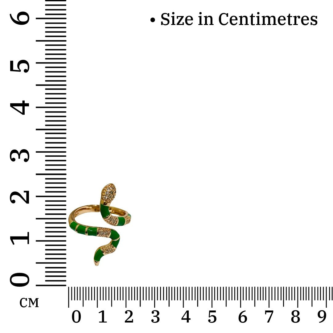 Ring Snake | Adjustable Snake Ring For Girls | Snake Jewellery