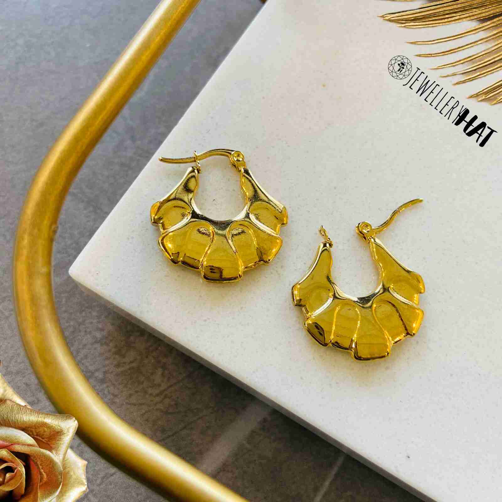 Sone Ki Baaliyan bali - gold Ear Ring bali Price Starting From Rs  20,000/Pr. Find Verified Sellers in Udupi - JdMart