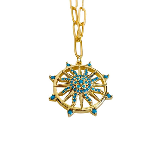 Necklace Wheel Of Fortune | Premium Collection Fashion Jewellery | Western Jewellery For Girls