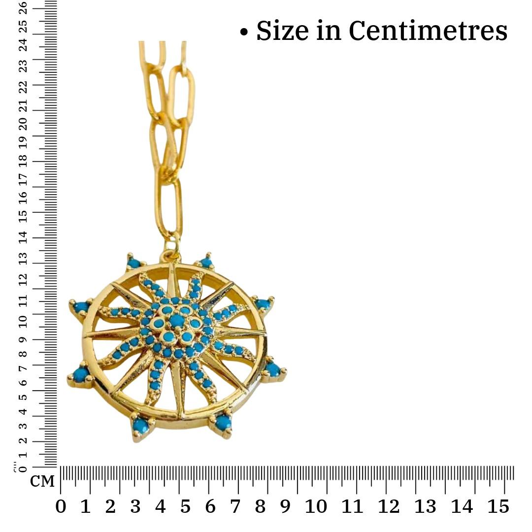 Necklace Wheel Of Fortune | Premium Collection Fashion Jewellery | Western Jewellery For Girls