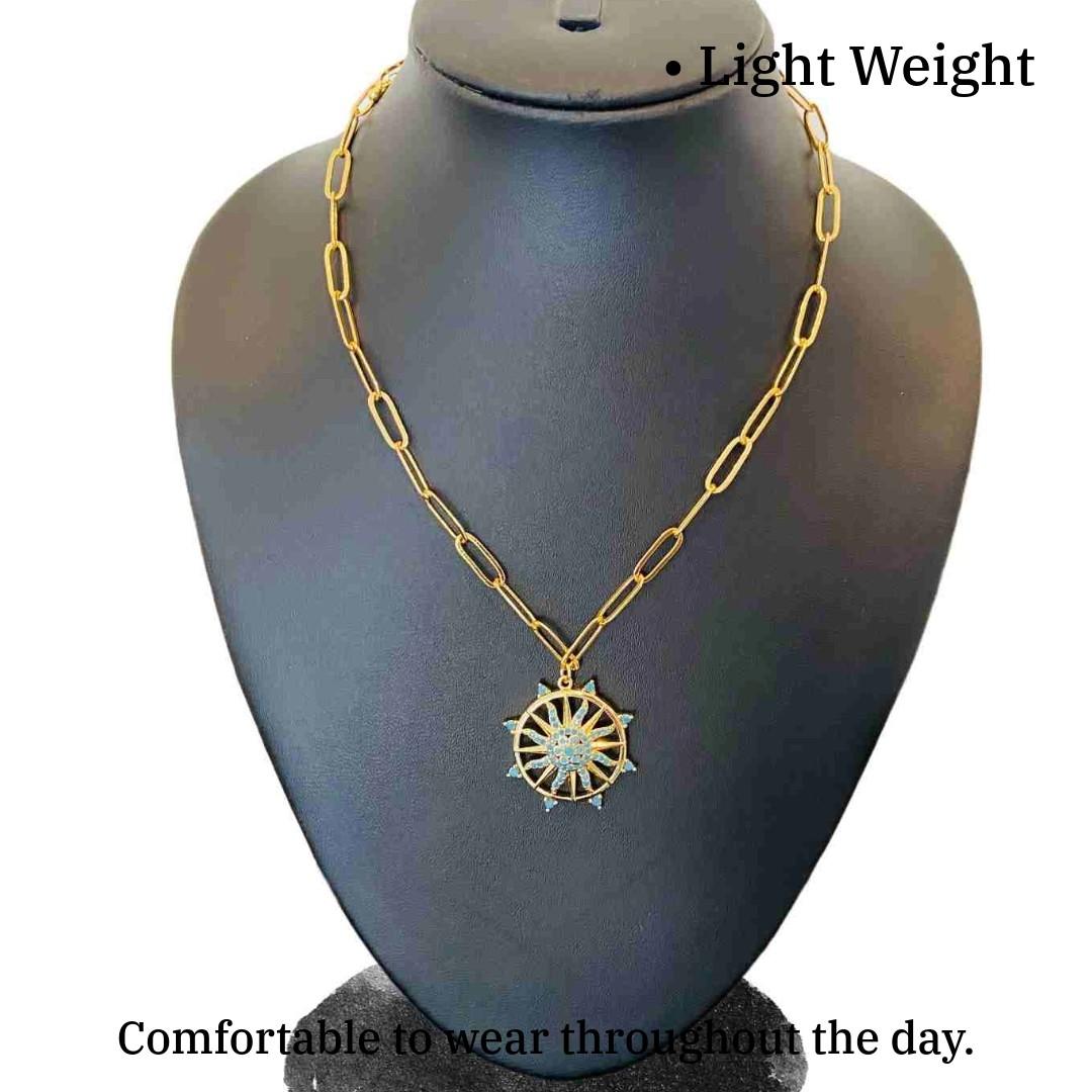 Necklace Wheel Of Fortune | Premium Collection Fashion Jewellery | Western Jewellery For Girls