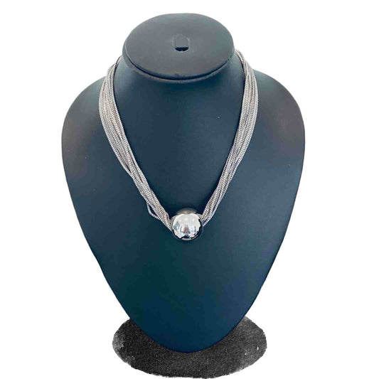 Stylish Silver Chain | Silver Plated Stylish Chain for Women | Artificial Jewellery