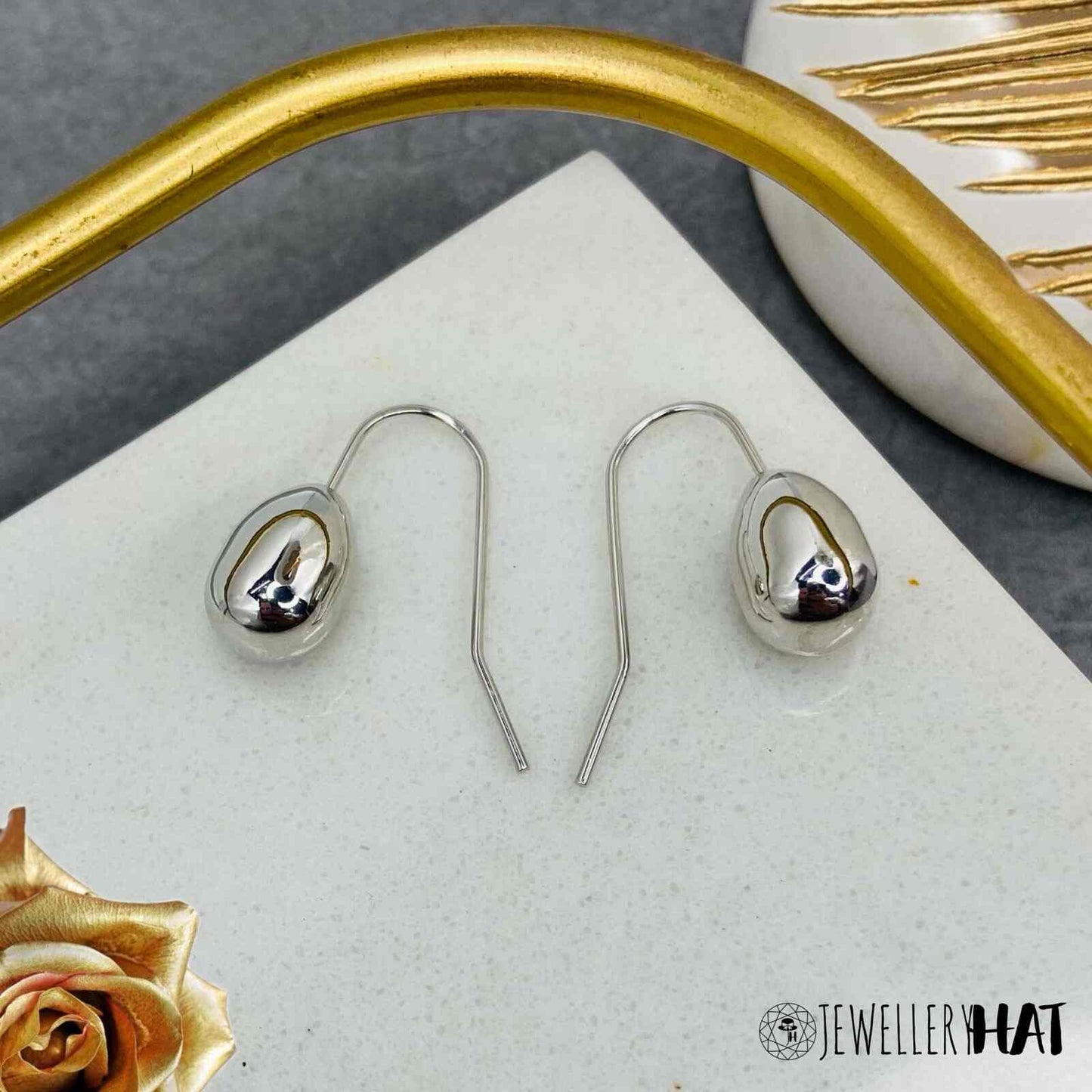 Western Silver Earrings