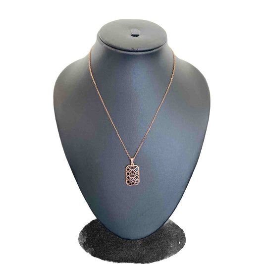 Women Rose Gold Chains | Rose Gold Plated Necklace for Women | Artificial Jewellery