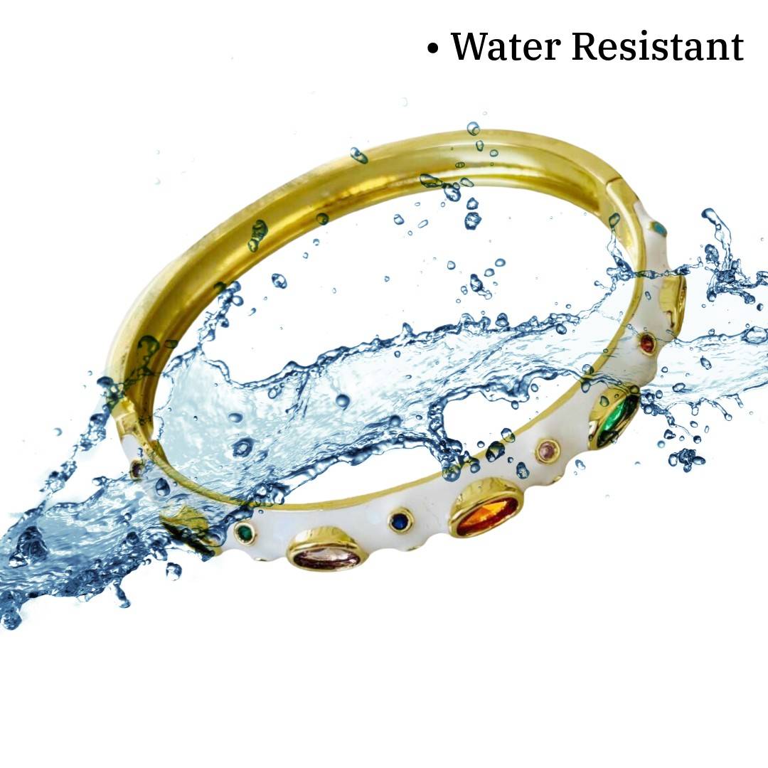 Candy Yum Yum Bracelet | Cotton White Kada