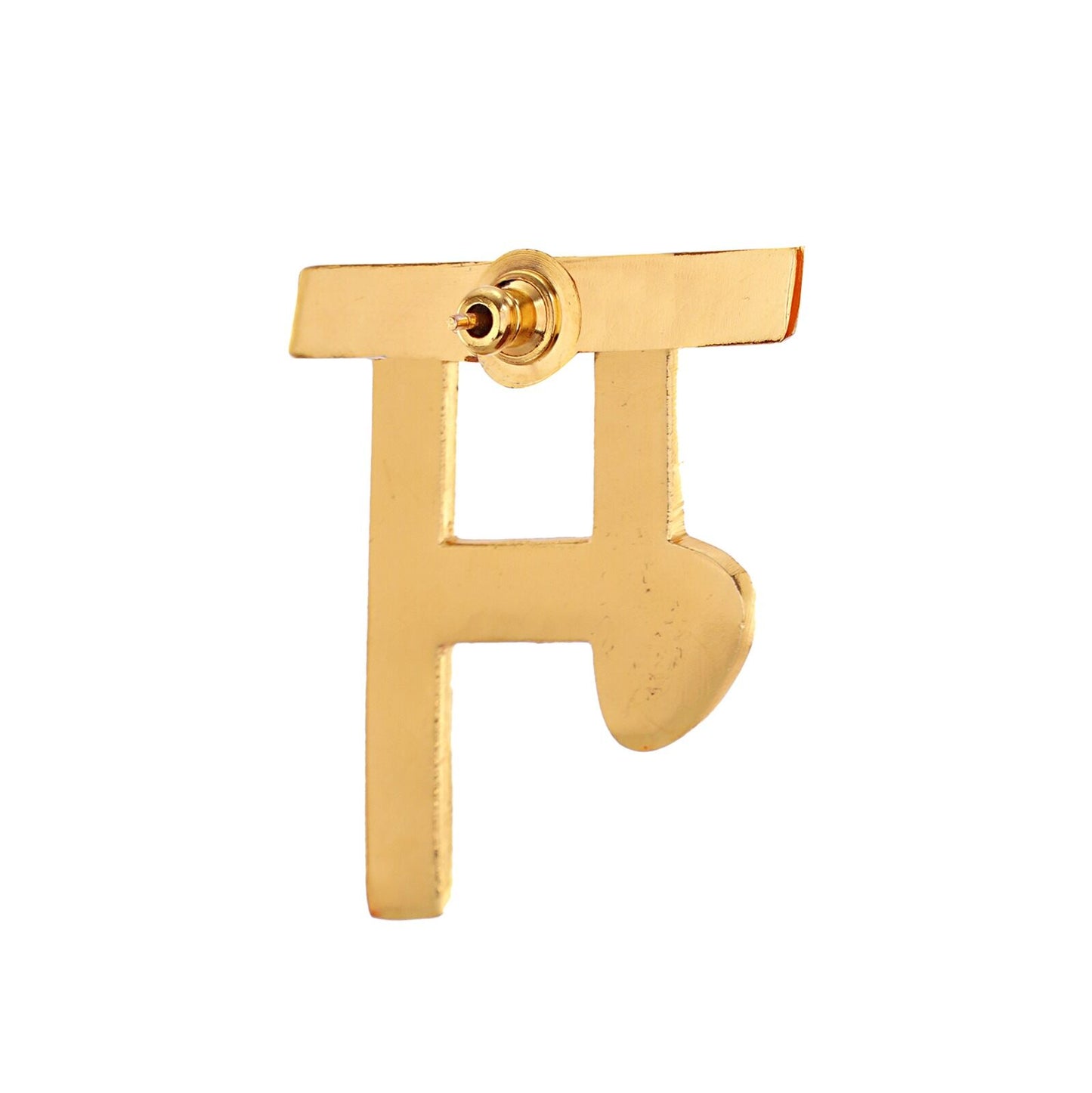 Alphabet Earrings - Ma in Hindi - By Jewellery Hat® - Fashion Jewellery January 2023 - Alphabet Earrings
