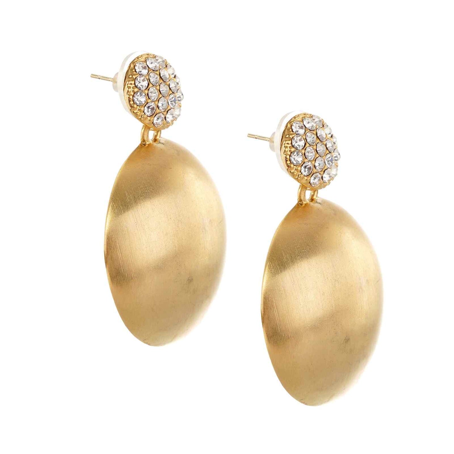 Gold Stud Earrings | Costume Jewellery | Waterproof Jewellery | Premium Earrings