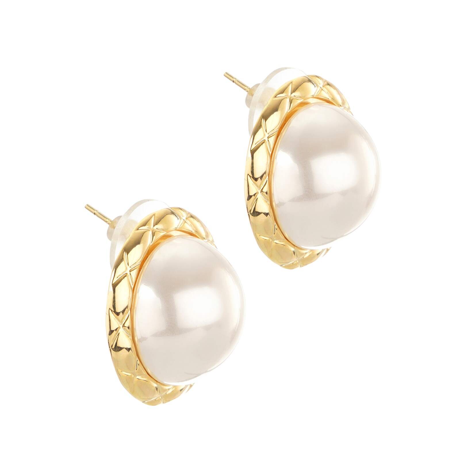 Oversized Pearl Studs - Fashion Jewellery February 2023